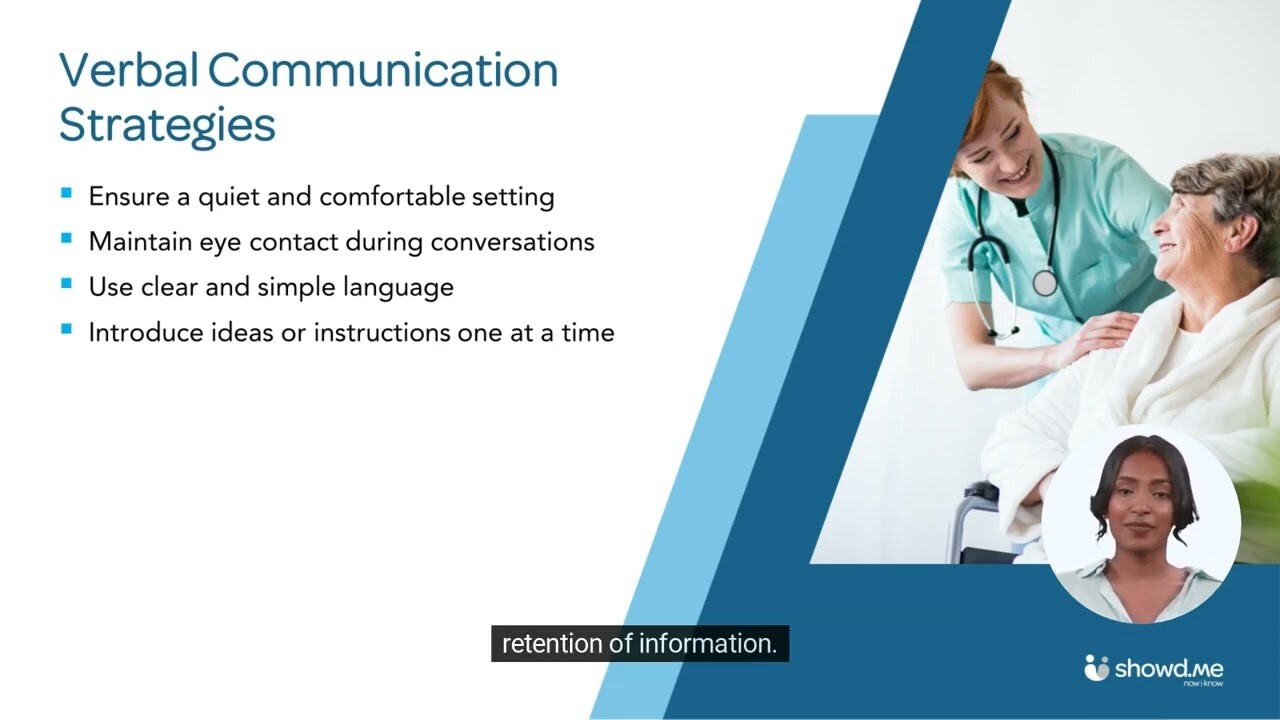 Communicating with Individuals Living with Dementia