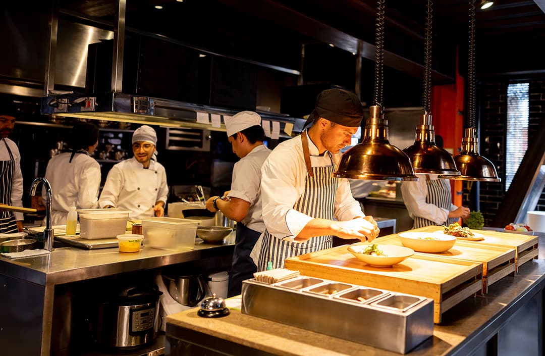 Restaurant kitchen 