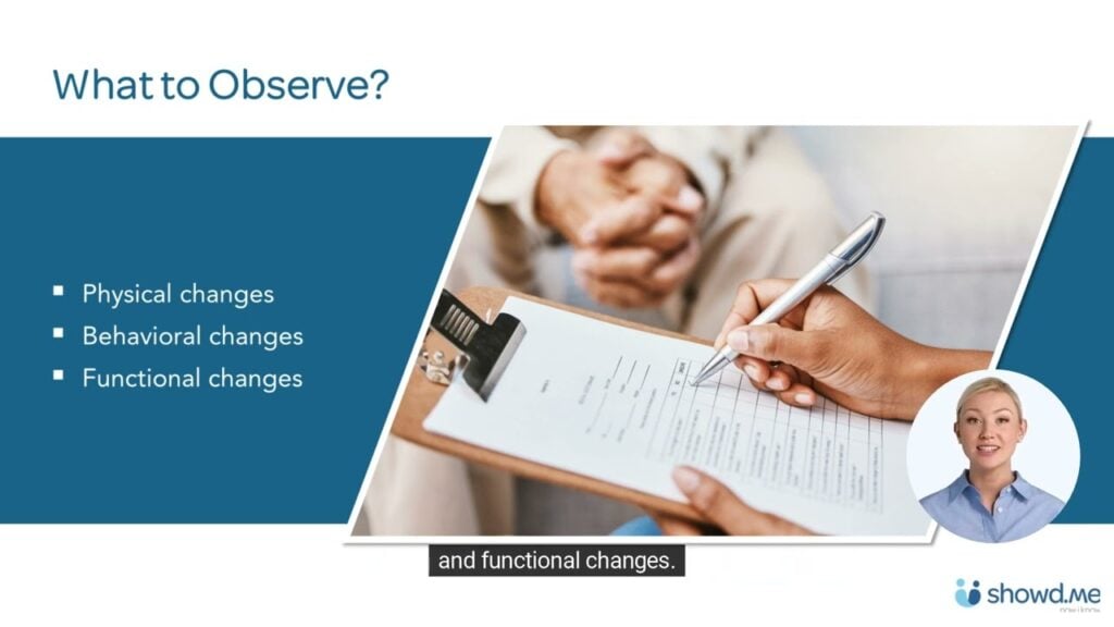 Observing & Reporting Status Changes